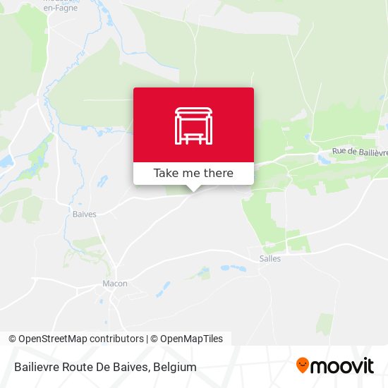 Bailievre Route De Baives plan