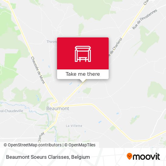 Beaumont Soeurs Clarisses map
