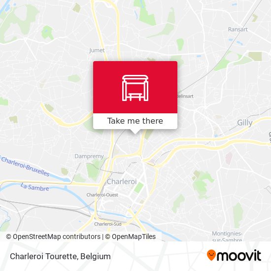 Charleroi Tourette plan