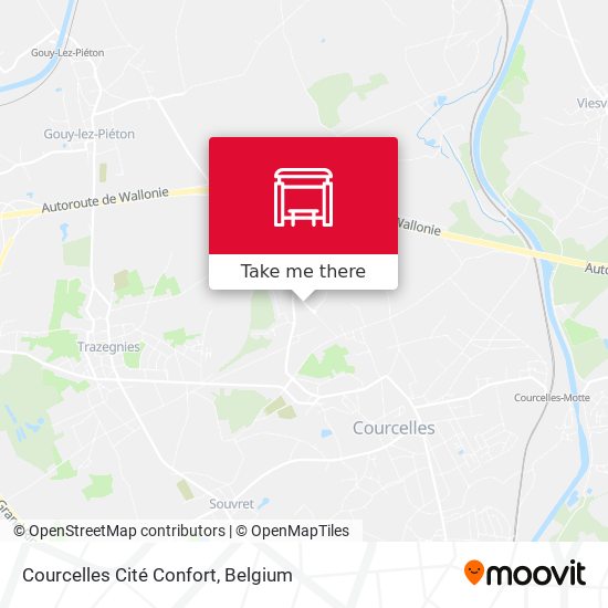 Courcelles Cité Confort plan