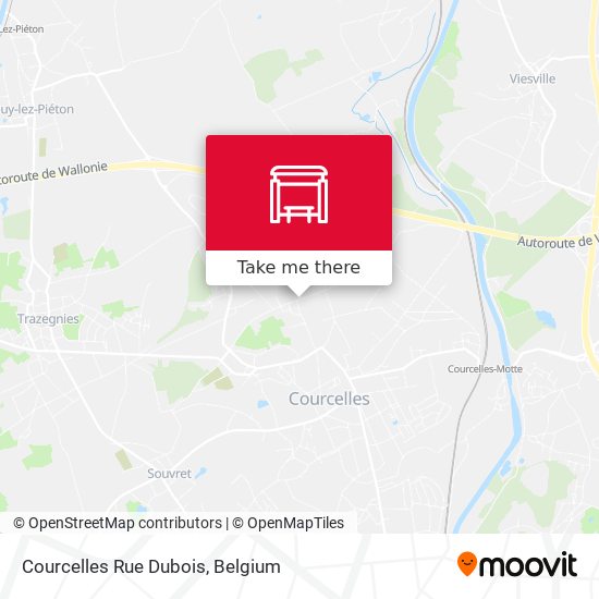 Courcelles Rue Dubois plan