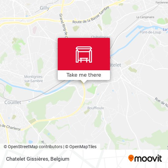 Chatelet Gissières map