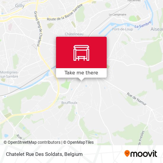 Chatelet Rue Des Soldats map