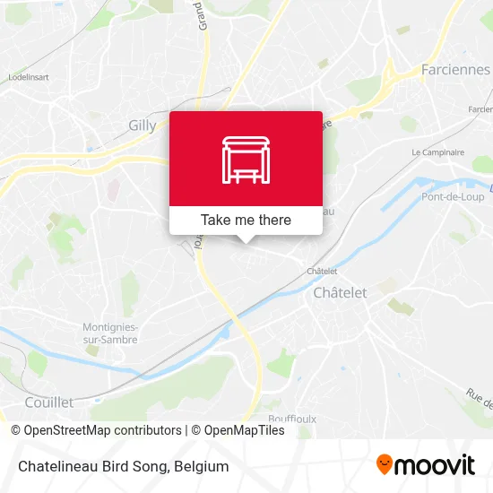 Chatelineau Bird Song map