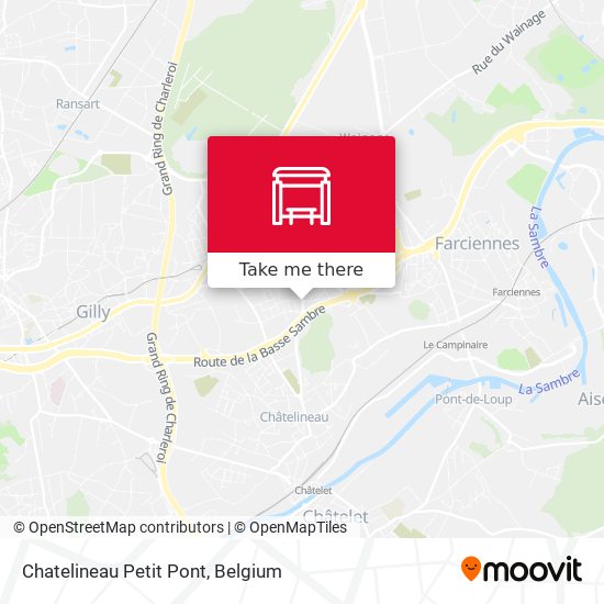 Chatelineau Petit Pont plan