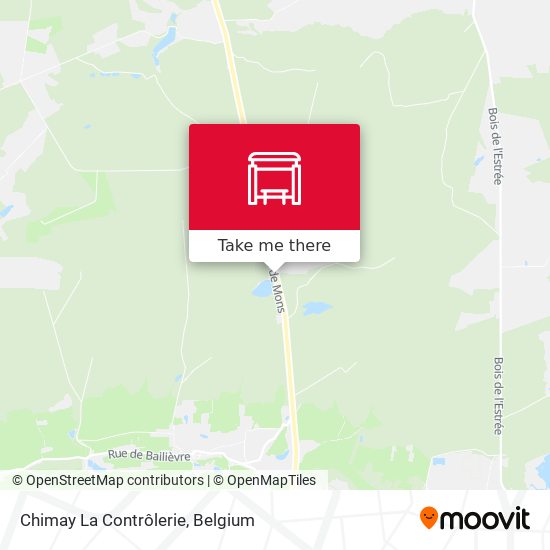 Chimay La Contrôlerie plan
