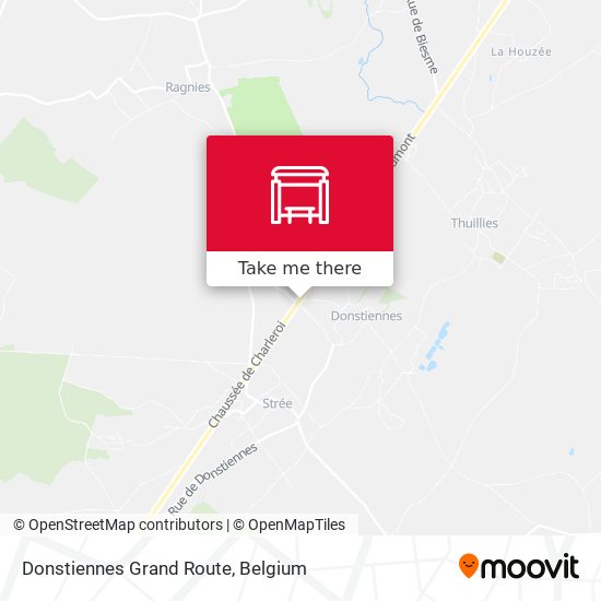 Donstiennes Grand Route plan