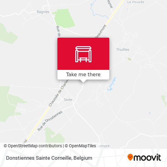 Donstiennes Sainte Corneille map