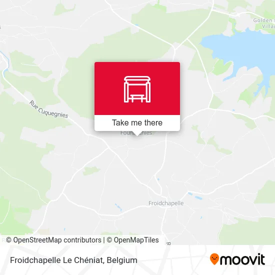 Froidchapelle Le Chéniat map