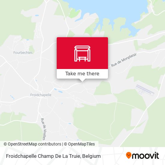 Froidchapelle Champ De La Truie plan