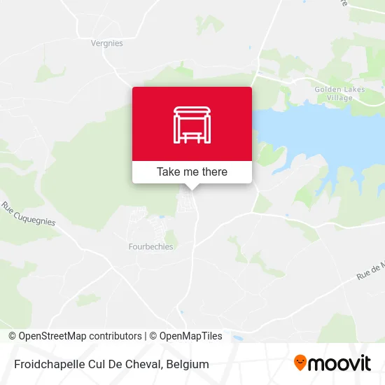 Froidchapelle Horse Bottom map