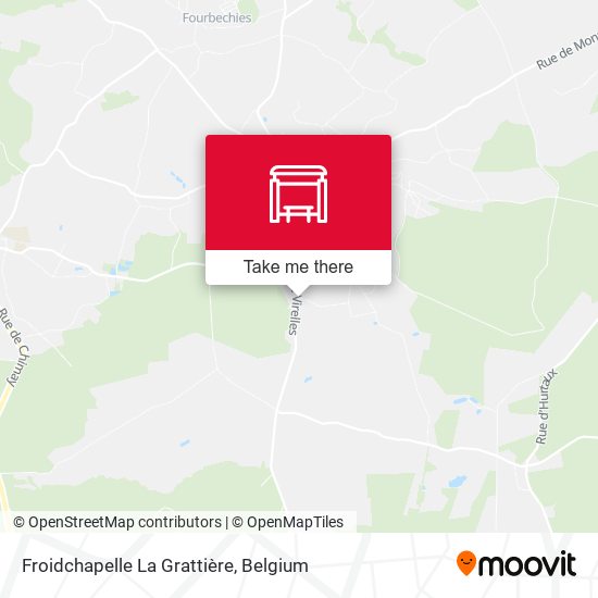 Froidchapelle La Grattière plan