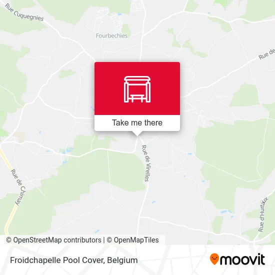 Froidchapelle Pool Cover map