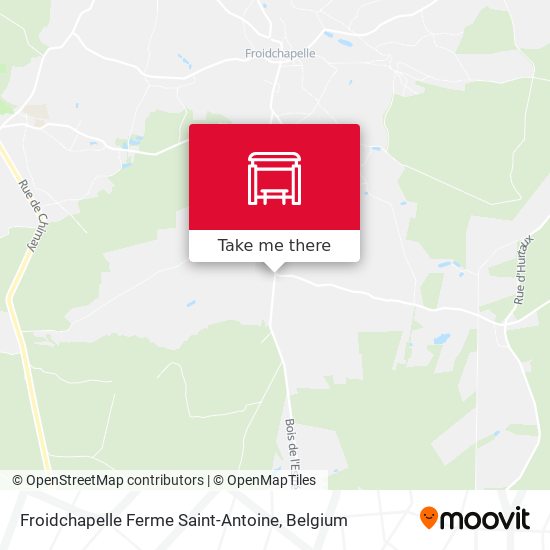 Froidchapelle Ferme Saint-Antoine map
