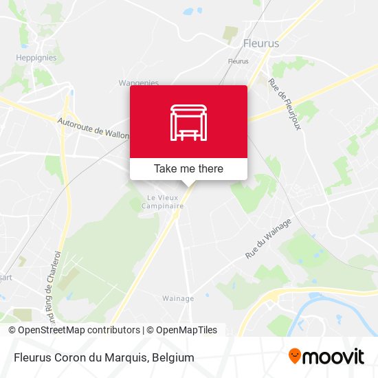 Fleurus Coron du Marquis plan