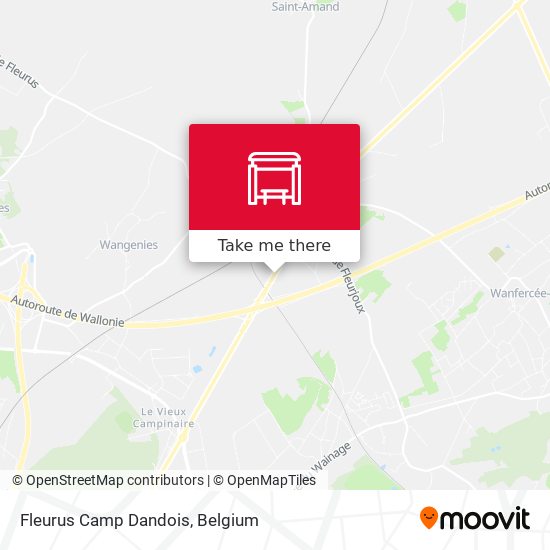 Fleurus Camp Dandois plan