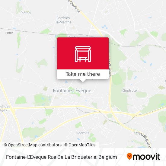 Fontaine-L'Eveque Rue De La Briqueterie plan