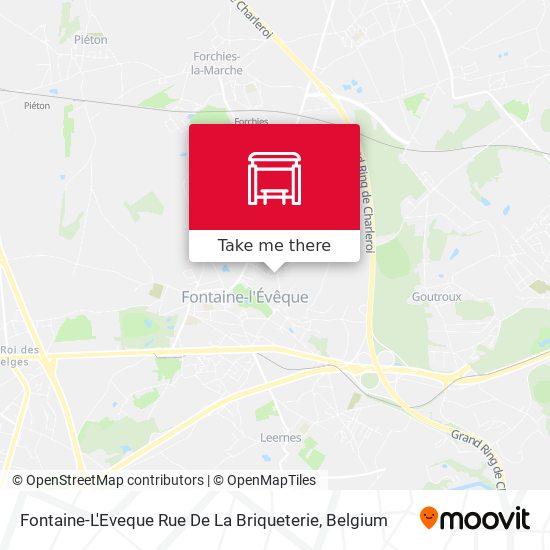 Fontaine-L'Eveque Rue De La Briqueterie plan