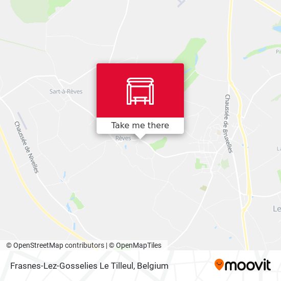 Frasnes-Lez-Gosselies Le Tilleul plan