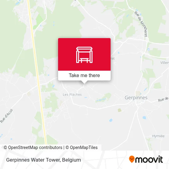 Gerpinnes Water Tower map