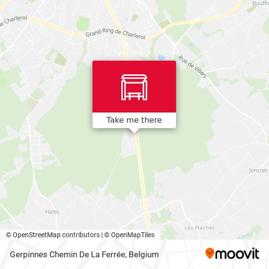 Gerpinnes Chemin De La Ferrée plan