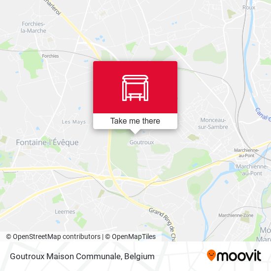 Goutroux Maison Communale plan