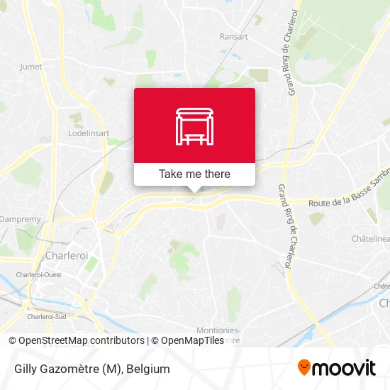 Gilly Gazomètre (M) map