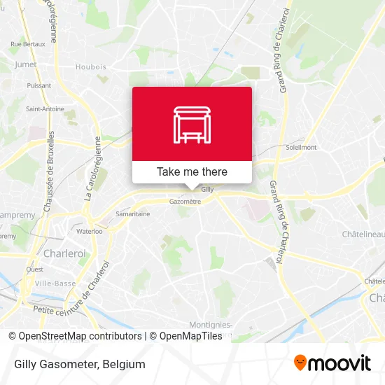 Gilly Gasometer map