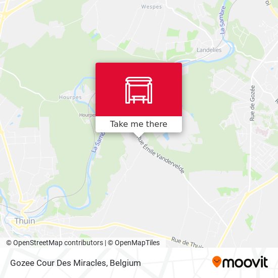 Gozee Cour Des Miracles map