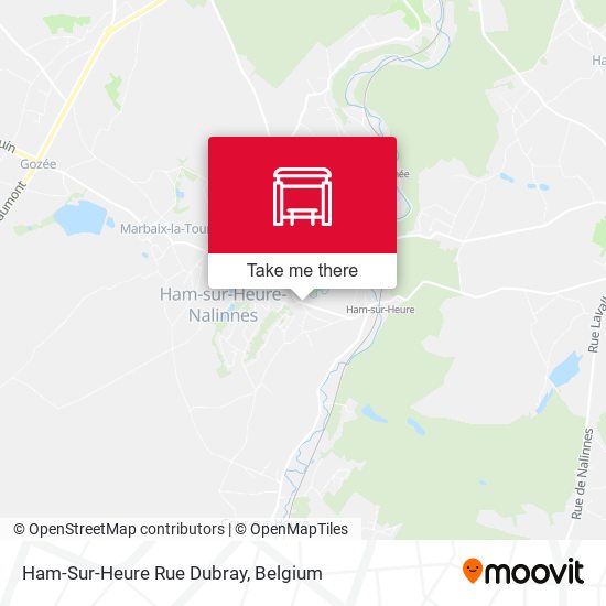 Ham-Sur-Heure Rue Dubray map