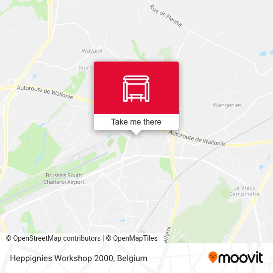 Heppignies Workshop 2000 map