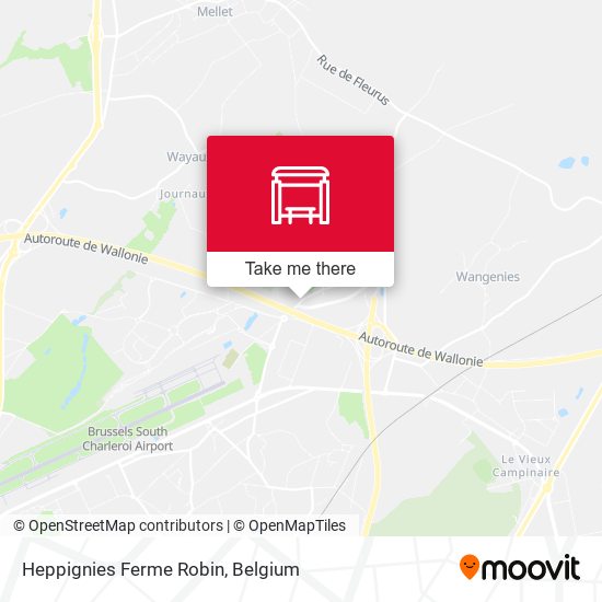 Heppignies Ferme Robin plan