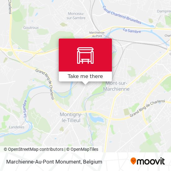 Marchienne-Au-Pont Monument map