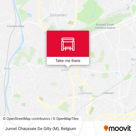 Jumet Chaussée De Gilly (M) map