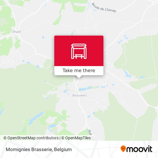 Momignies Brasserie map
