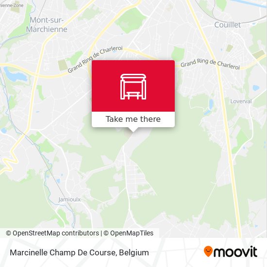 Marcinelle Champ De Course map