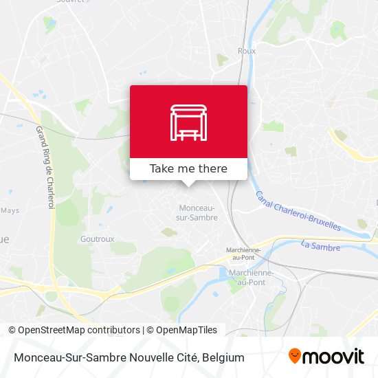 Monceau-Sur-Sambre Nouvelle Cité plan