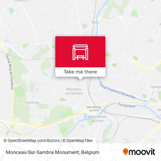 Monceau-Sur-Sambre Monument plan