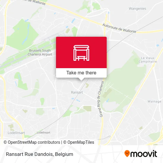 Ransart Dandois Street map