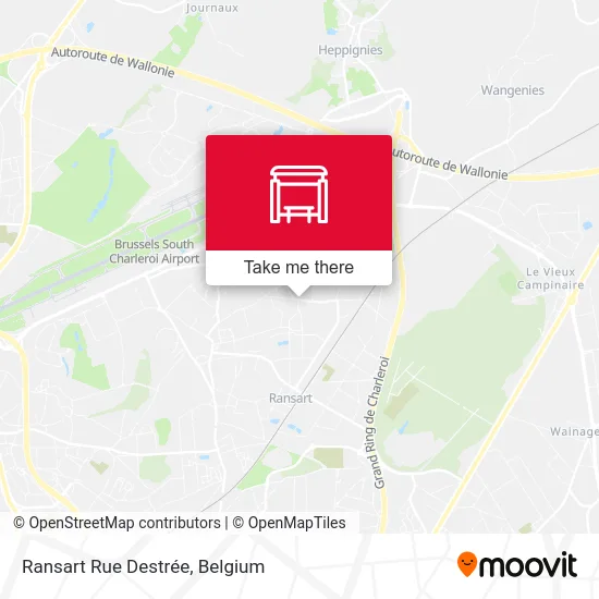 Ransart Destree Street map