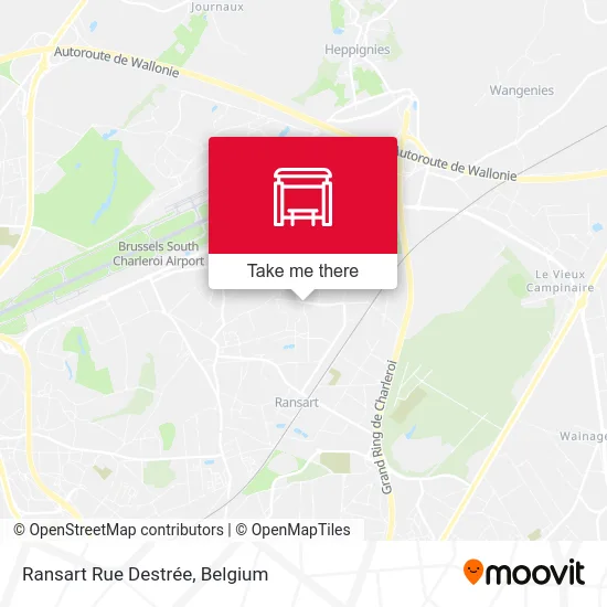 Ransart Destree Street map