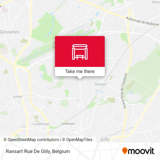 Ransart Gilly Street map