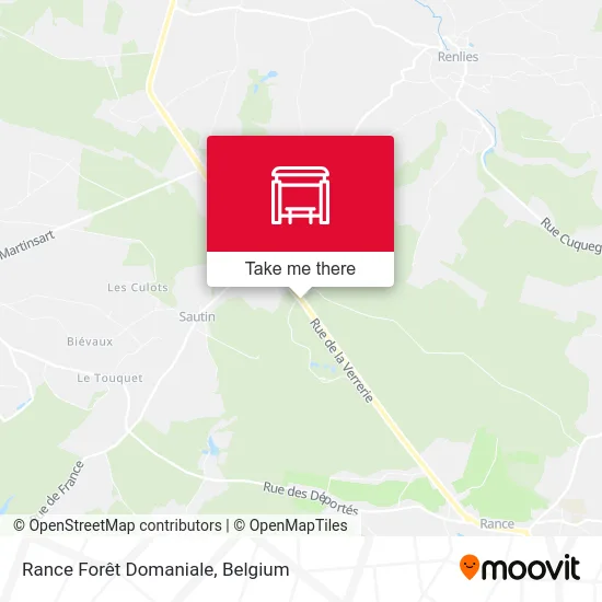Rance State Forest map