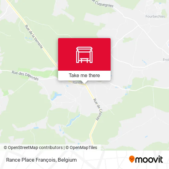 Rance Place François map