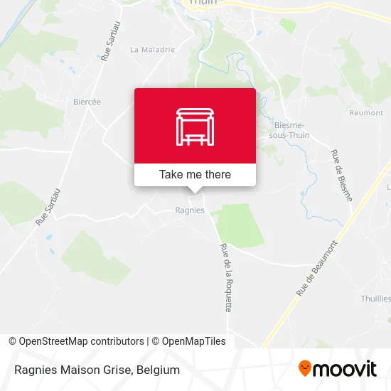 Ragnies Grey House map