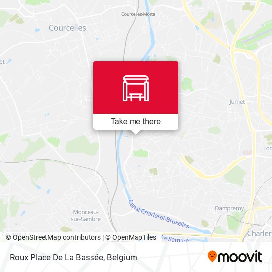 Roux Place De La Bassée map