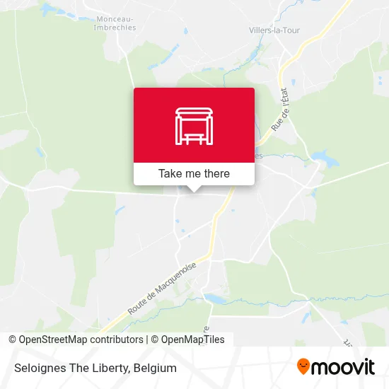 Seloignes The Liberty map