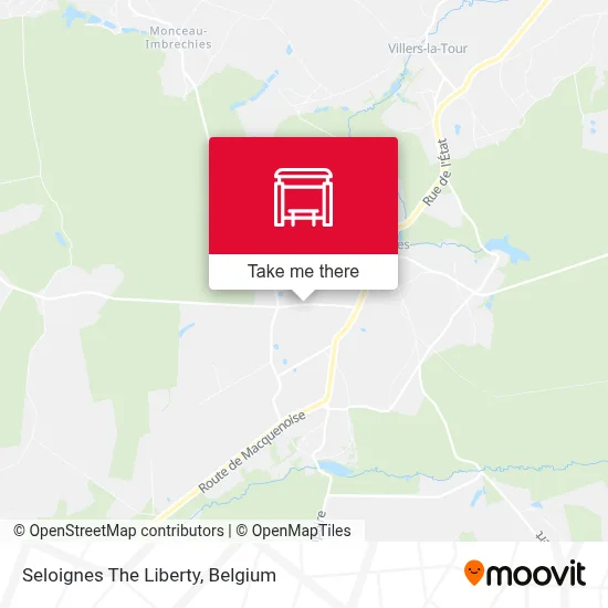 Seloignes The Liberty map