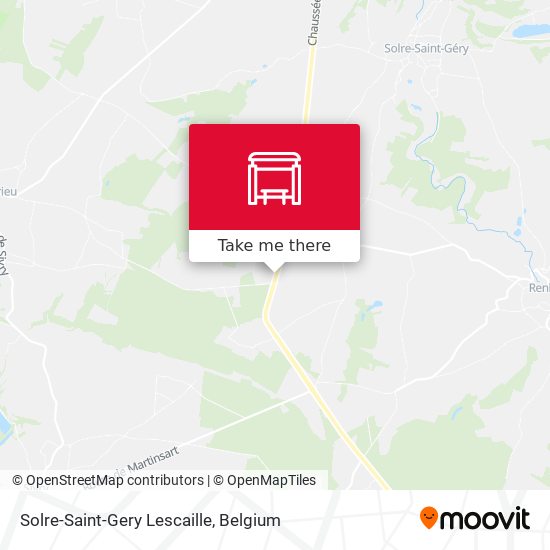 Solre-Saint-Gery Lescaille plan