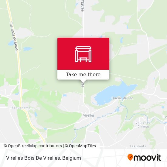 Virelles Bois De Virelles map
